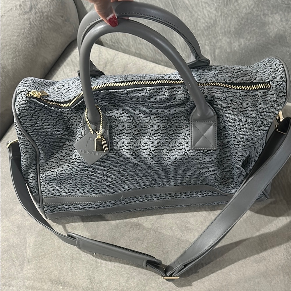 Gray Women's Duffle Bag